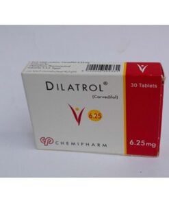 DILATROL 6.25 MG 30 TAB