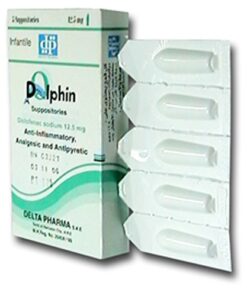 DOLPHIN 12.5 MG INF 10 SUPP