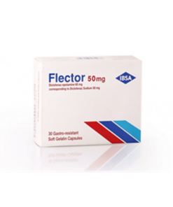FLECTOR 50 MG ( DICLOFENAC EPOLAMINE ) 30 CAPSULES