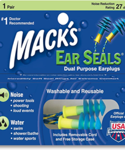 Mack's Unisex's Seals Ear Plugs (1 Pair)