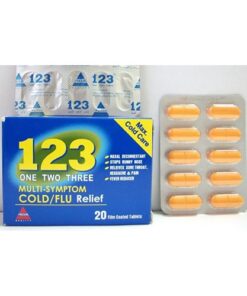 ONE TWO THREE (COLD – FLU) 20 TAB