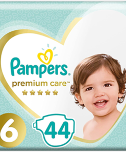 Pampers Premium Care Diapers - Size 6, Junior, 44 - 48 Diapers