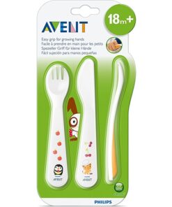 Philips Avent TODDLER FORK, SPOON AND KNIFE 18M+