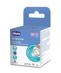 Physio Teat 4M+ Fast Flow Silicone 1 Pcs