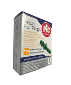 Pic Solution Aqua Earplugs Children's Silicone - 2 Pcs