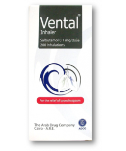VENTAL 0.1 MG / DOSE 200 DOSE INHALER
