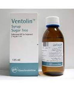 VENTOLIN 2 MG / 5 ML SYRUP 125 ML