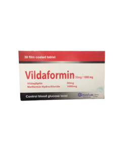 VILDAFORMIN 50 MG / 1000 MG 30 TAB