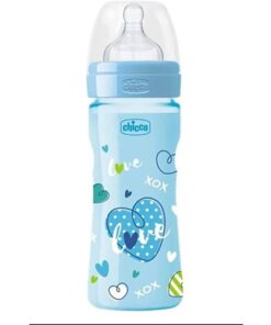 chicco baby bottle 250 ml 2 month with Silicon Teat